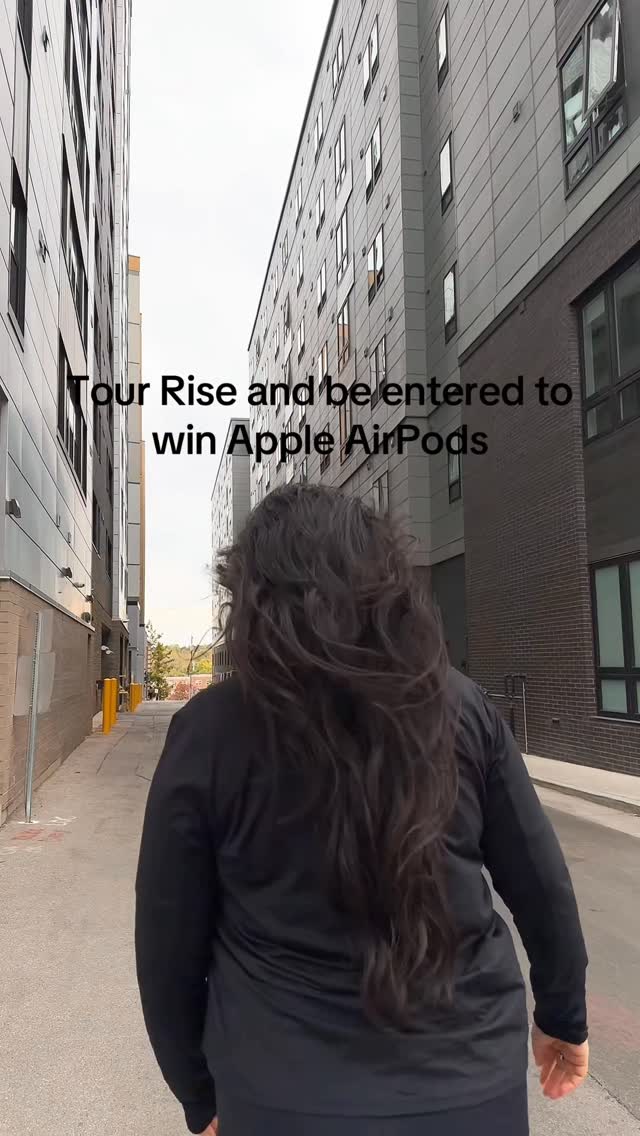 RUN don't walk to your tour at Rise \n\nNow through November 20th, tour Rise and be entered to win Apple AirPods \ud83d\ude0d\n\nSchedule your tour at www.riseonchauncey.com \n\nSee you soon! \n\n