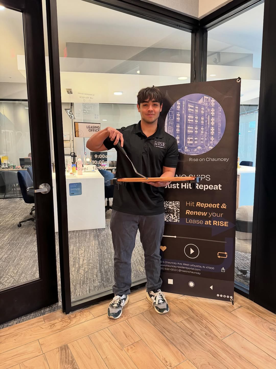 We can't wait to welcome students back from winter break! \n\nStop by Monday for a surprise treat to kick off the first day of classes. \n\n