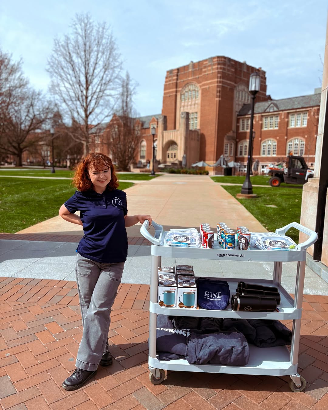 Catch us on campus this afternoon!\n\nSwing by, grab some FREE swag, and chat with us about finding your perfect housing \ud83c\udfe1\u2728\n\nWhether you're still searching or just have questions, we've got you covered. Don't miss out\u2014see you there! \ud83d\udc4b