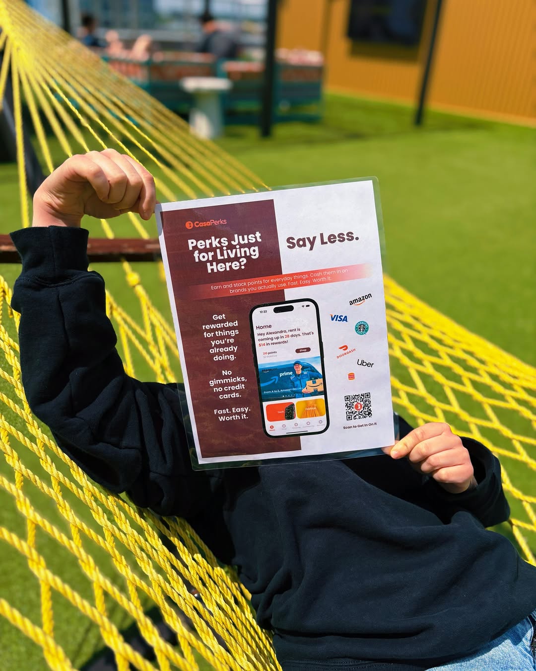 Did you know you can earn rewards just for living here? \ud83c\udf89\n\nJoin Casa Perks today to start earning points that can be redeemed for gift cards and other exciting rewards! \ud83d\udcb3\u2728