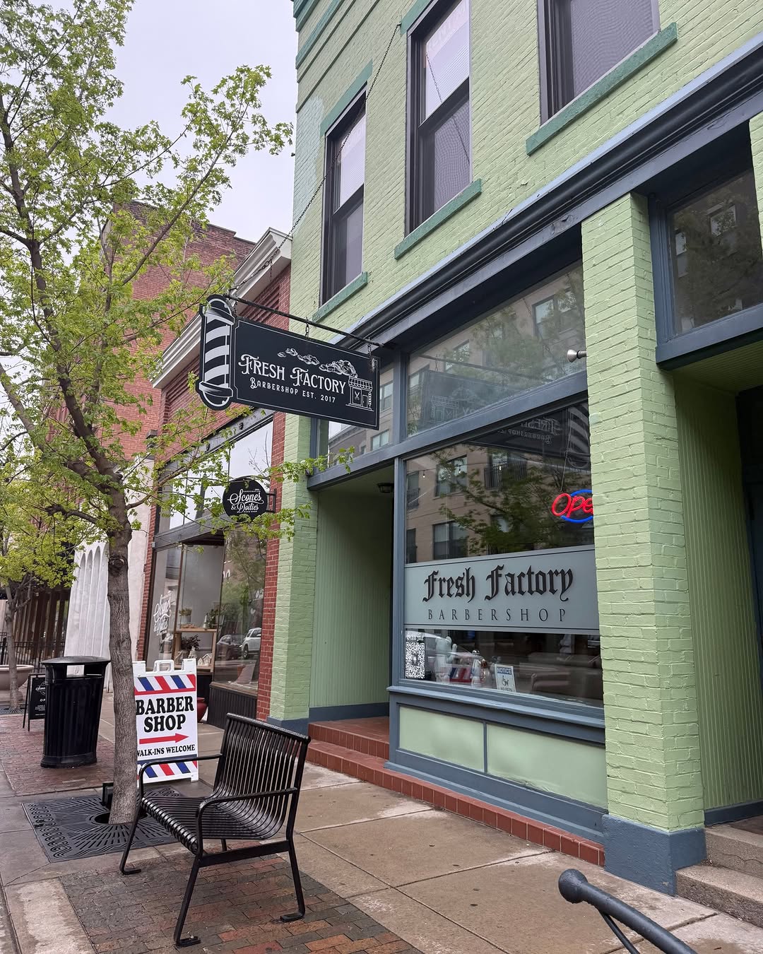 Spotlight on one of our favorite local spots \u2014 Fresh Factory Barbershop \ud83d\udc88\n\nLooking for a fresh cut, clean fade, or just a great atmosphere downtown? Fresh Factory has you covered.\n\nSupport local and check them out the next time you need a refresh!\n\nHave you been yet? Let us know your go-to style\n\n